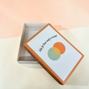 Doos met deksel bedrukt in full color Doos met deksel bedrukt in full color