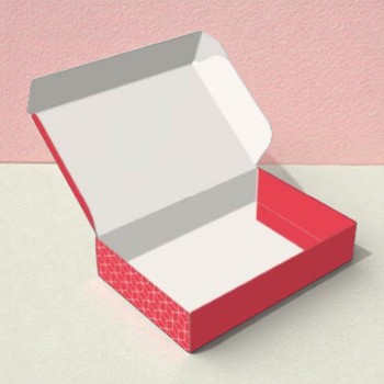 Bedrukt Klepdekseldoosje open