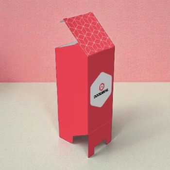 Langsgnaad doosje met zweedse bodem, open